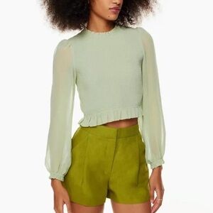 SOLD Aritzia Wilfred Tempest Blouse